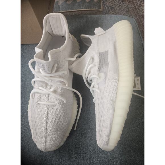 Yeezy Boost 350 V2 Bone White. Size 9.5 Men. StockX AUTHENTICATED with QR code main image 12
